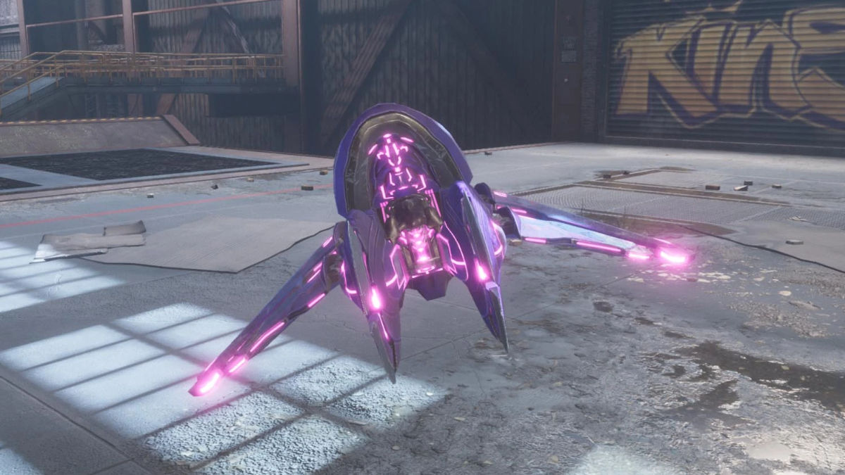 The banshee vehicle from behind in the Tony Hawk Pro Skater 3 + 4 game.