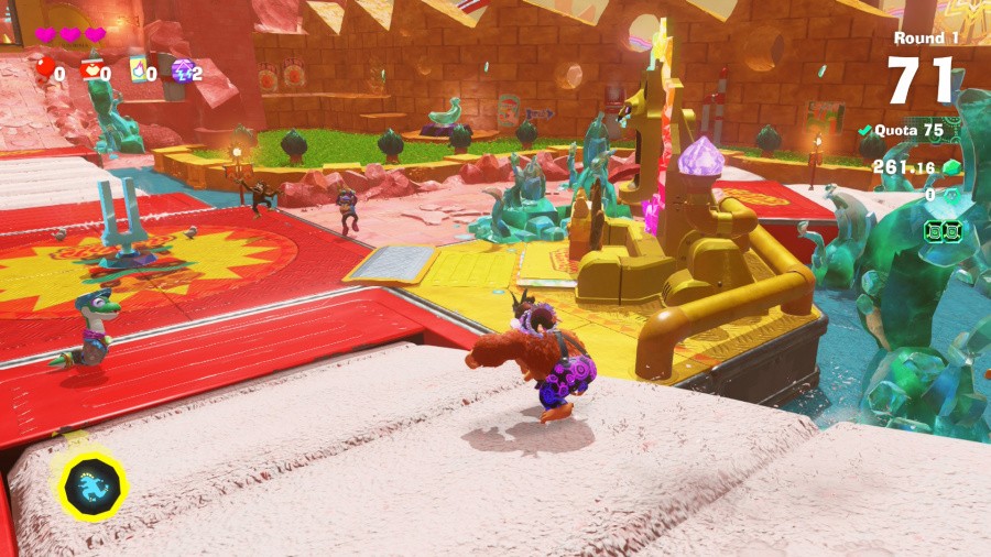Donkey Kong Bananza: DK Island & Emerald Rush Review - Screenshot 2 of 5