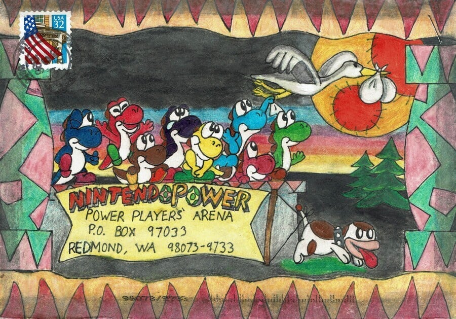 Yoshi's Island Stork Marjorie Rishel