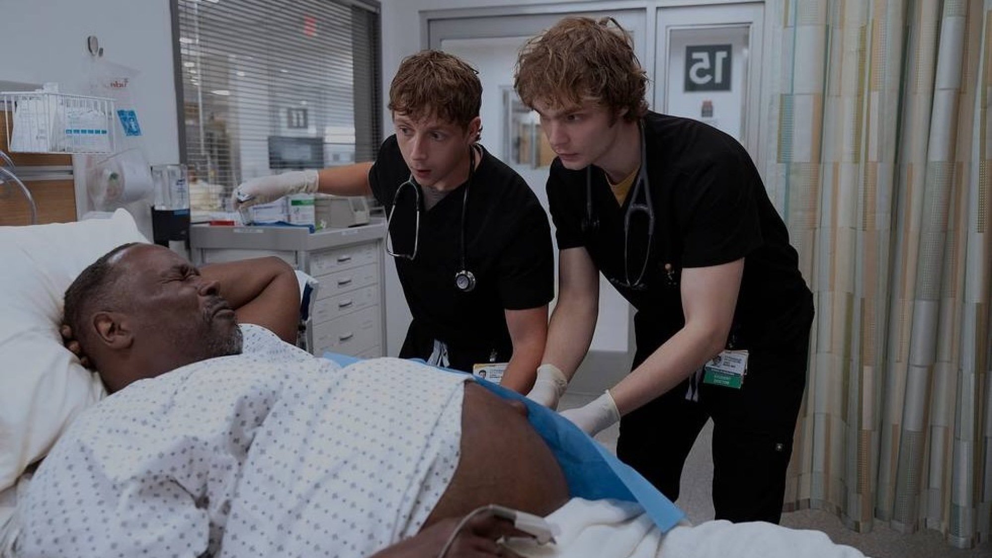 Gerran Howell, Lucas Iverson, and  Ernest Harden Jr. in 